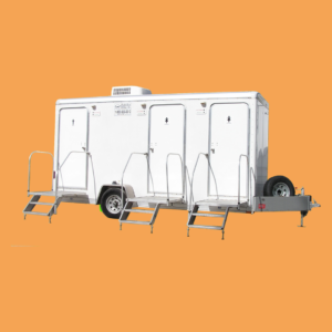 3-stall Restroom Trailer – 20′