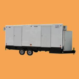 6-Stall Restroom Trailer – 24′