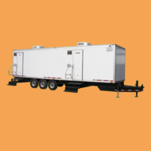 13-stall Deluxe Restroom Trailer – 32′